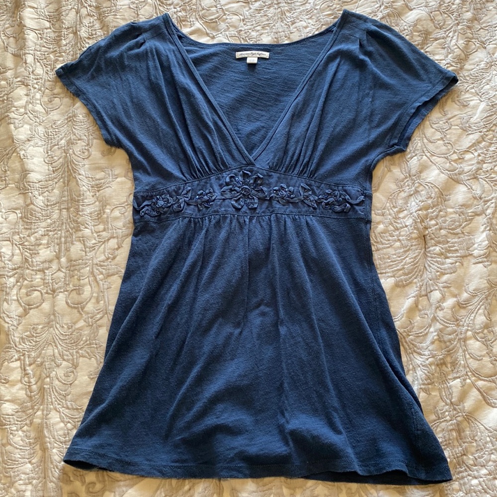 American Eagle, empire waist, t-shirt
